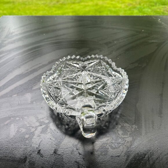 #3641 Vintage Royal by Edinburgh Crystal  VINTAGE CRYSTAL CANDY DISH - Picture 11 of 14